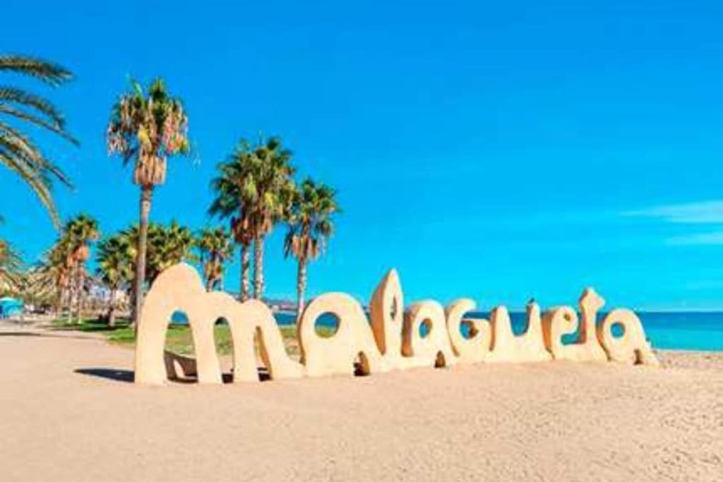Malagueta 1 Linea De Playa Apartman Málaga Kültér fotó